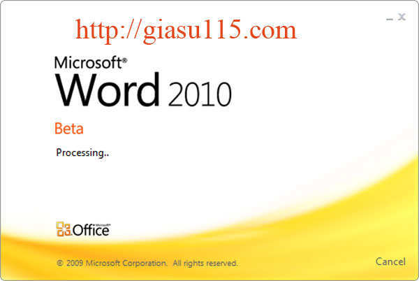 Giáo trình MS Word 2010 chuẩn